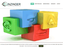 Tablet Screenshot of kinzinger.net